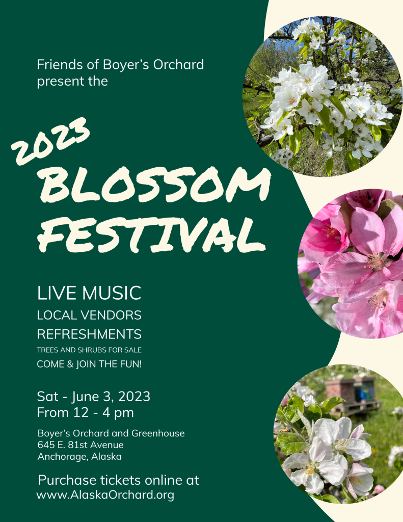 BlOSSOM FESTIVAL 2023 - Friends of Boyer's Orchard